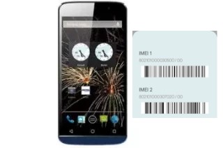 So sehen Sie den IMEI-Code in Spark S5002D