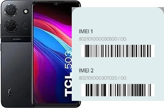 So sehen Sie den IMEI-Code in TCL 503