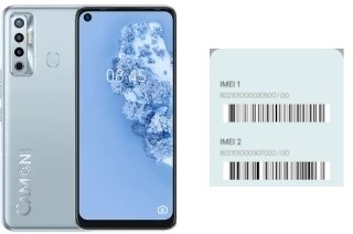 So sehen Sie den IMEI-Code in Camon 17 Lite