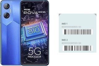 So sehen Sie den IMEI-Code in Pova Neo 5G