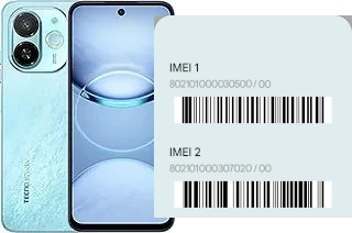 So sehen Sie den IMEI-Code in Spark 30C 5G