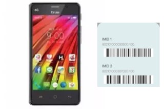 So sehen Sie den IMEI-Code in Smart 4G Speedy 4-0 Plus V03