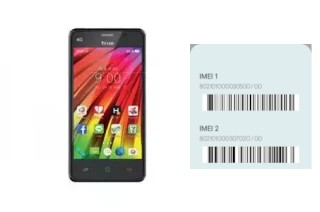 So sehen Sie den IMEI-Code in Smart 4G Speedy 4 Inch