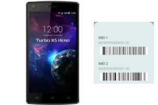 So sehen Sie den IMEI-Code in Turbo X5 Hero