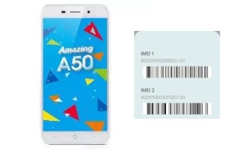 So sehen Sie den IMEI-Code in Amazing A50