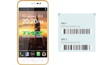 So sehen Sie den IMEI-Code in TWZ QQ1