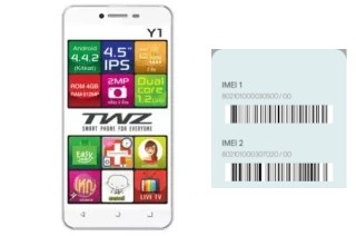 So sehen Sie den IMEI-Code in TWZ Y1