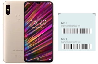 So sehen Sie den IMEI-Code in UMIDIGI F1