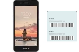 So sehen Sie den IMEI-Code in Venus V3 5020