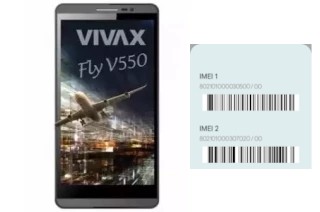 So sehen Sie den IMEI-Code in Fly V550