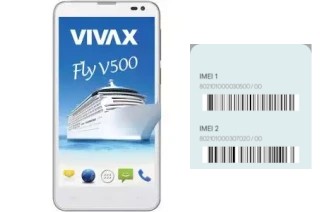 So sehen Sie den IMEI-Code in Smart Fly V500