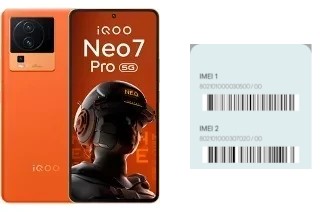 So sehen Sie den IMEI-Code in iQOO Neo 7 Pro