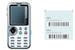 So sehen Sie den IMEI-Code in VK2200