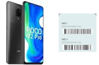 So sehen Sie den IMEI-Code in Poco M2 Pro