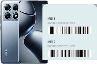 So sehen Sie den IMEI-Code in 14T Pro