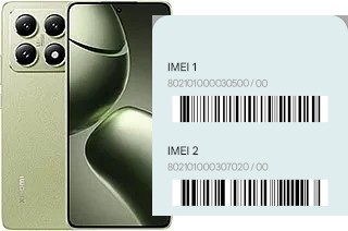 So sehen Sie den IMEI-Code in Xiaomi 14T