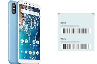 So sehen Sie den IMEI-Code in Mi A2 (Mi 6X)