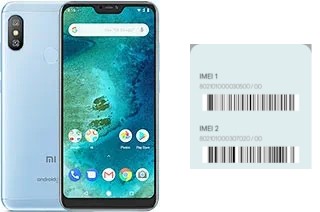 So sehen Sie den IMEI-Code in Mi A2 Lite