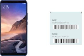 So sehen Sie den IMEI-Code in Mi Max 3 Pro