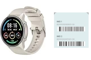 So sehen Sie den IMEI-Code in Mi Watch Color Sports