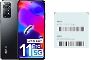 So sehen Sie den IMEI-Code in Redmi Note 11 Pro+ 5G