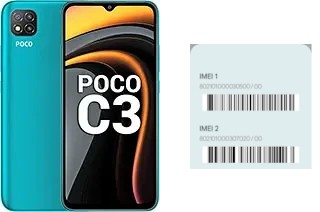 So sehen Sie den IMEI-Code in Poco C3