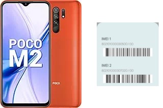 So sehen Sie den IMEI-Code in Poco M2