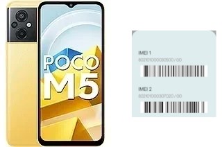 So sehen Sie den IMEI-Code in Poco M5