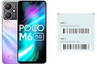 So sehen Sie den IMEI-Code in Poco M6