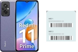 So sehen Sie den IMEI-Code in Redmi 11 Prime