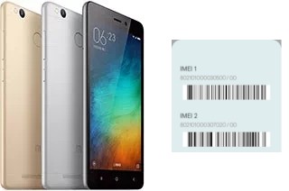 So sehen Sie den IMEI-Code in Redmi 3s Prime