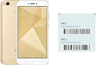 So sehen Sie den IMEI-Code in Redmi 4 SD435