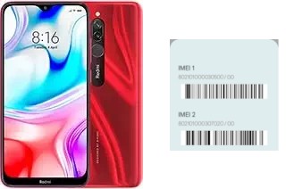 So sehen Sie den IMEI-Code in Redmi 8