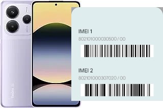 So sehen Sie den IMEI-Code in Redmi Note 14 5G