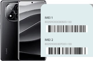 So sehen Sie den IMEI-Code in Redmi Note 14 Pro+