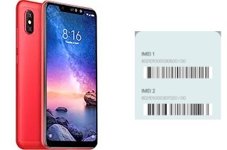 So sehen Sie den IMEI-Code in Redmi Note 6 Pro