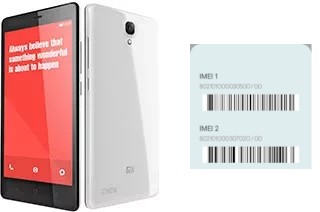 So sehen Sie den IMEI-Code in Redmi Note Prime