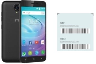 So sehen Sie den IMEI-Code in Blade l7A