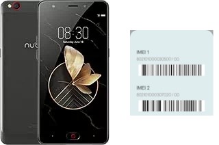 So sehen Sie den IMEI-Code in nubia M2 Play