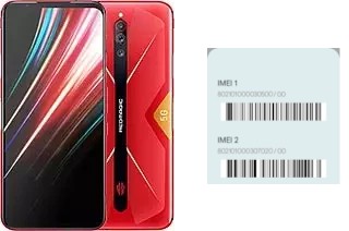 So sehen Sie den IMEI-Code in nubia Red Magic 5G