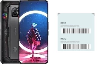 So sehen Sie den IMEI-Code in nubia Red Magic 7 Pro