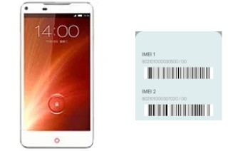 So sehen Sie den IMEI-Code in nubia Z5S