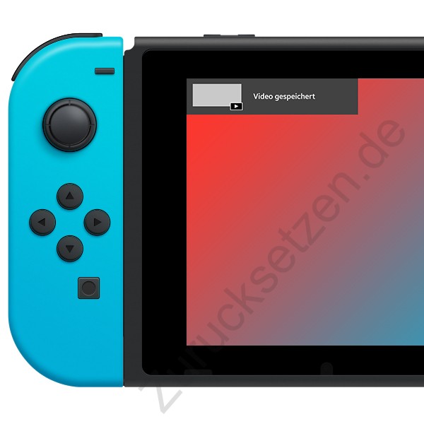 Videonachricht auf Nintendo Switch gespeichert