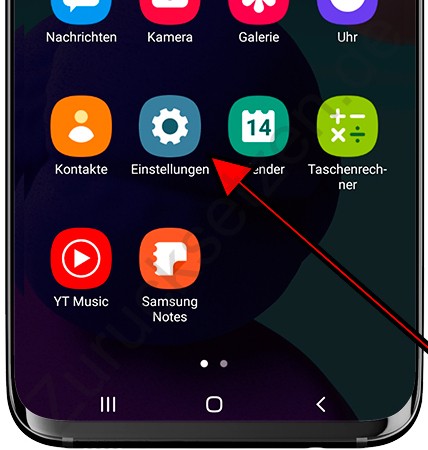 Samsung-Einstellungen