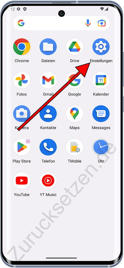 Android-Telefoneinstellungen