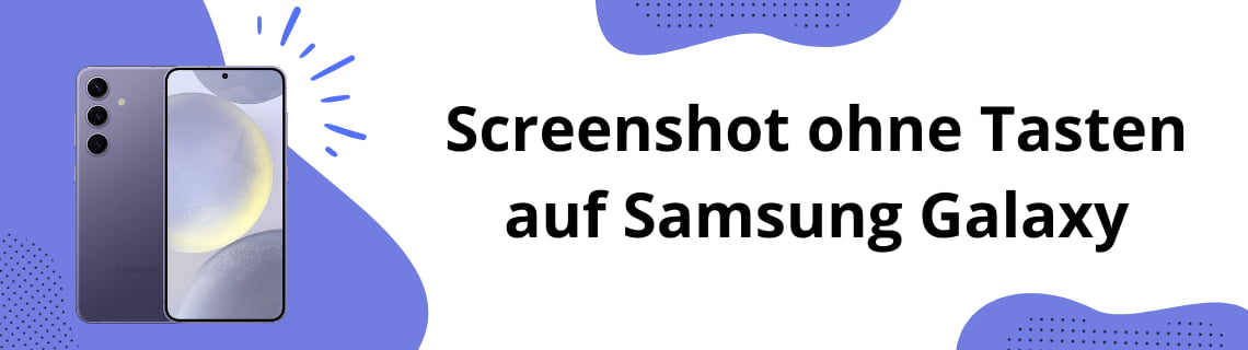 Screenshot mit Barrierefreiheit auf Samsung Galaxy