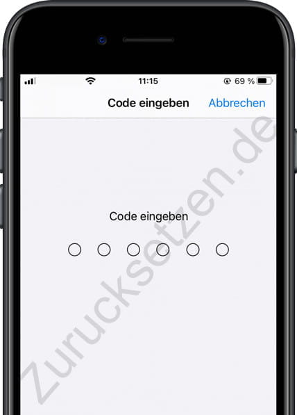 iPhone-Freischaltcode