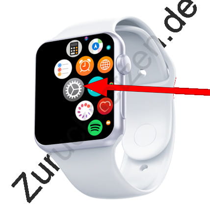 Symbol für die Apple Watch-Einstellungen