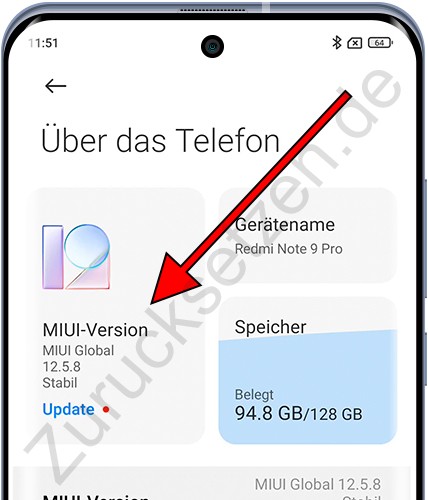 Xiaomi MIUI-Version