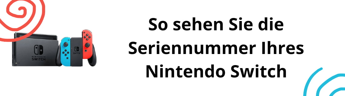 So sehen Sie die Seriennummer Ihres Nintendo Switch